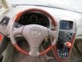 2003 Lexus RX Ivory Interior Steering Wheel Photo