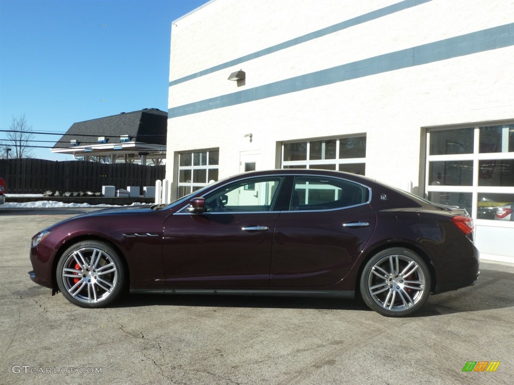2014 Ghibli S Q4 - Rosso Folgore (Dark Red) / Cuoio photo #3
