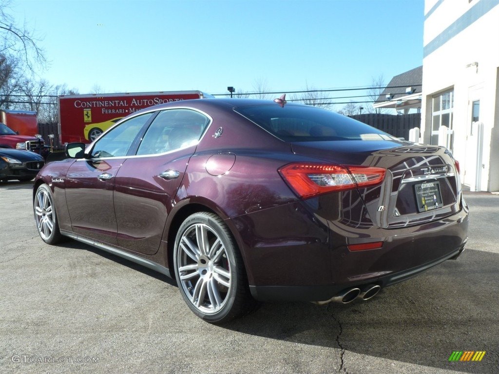 2014 Ghibli S Q4 - Rosso Folgore (Dark Red) / Cuoio photo #4