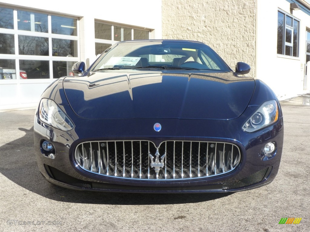 2014 GranTurismo Convertible GranCabrio - Blu Oceano (Blue Metallic) / Sabbia photo #2