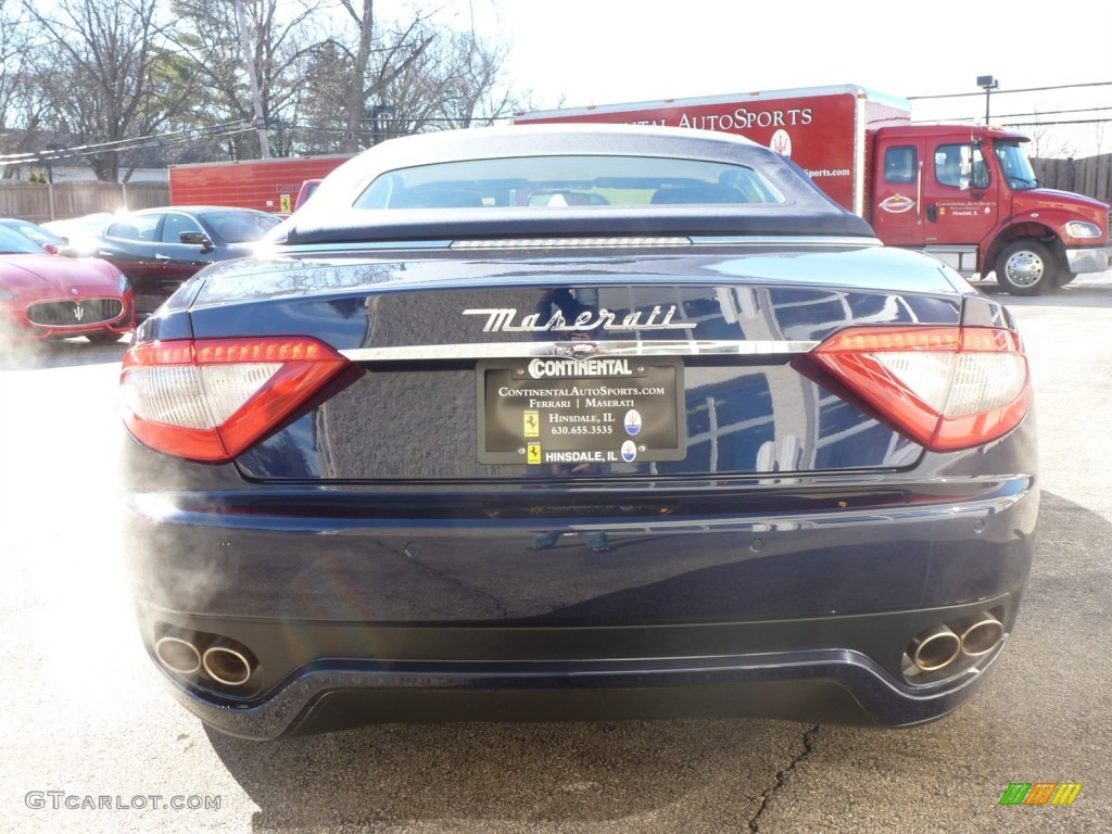 2014 GranTurismo Convertible GranCabrio - Blu Oceano (Blue Metallic) / Sabbia photo #5