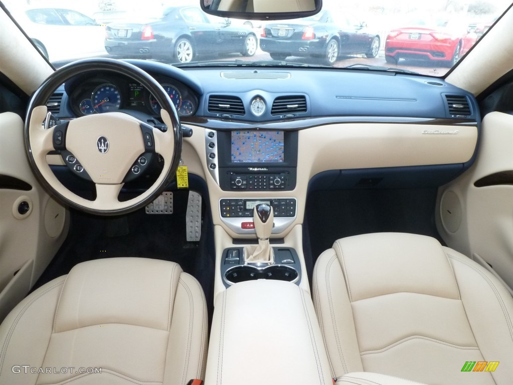 2012 GranTurismo S Automatic - Blu Oceano (Blue Metallic) / Sabbia photo #16