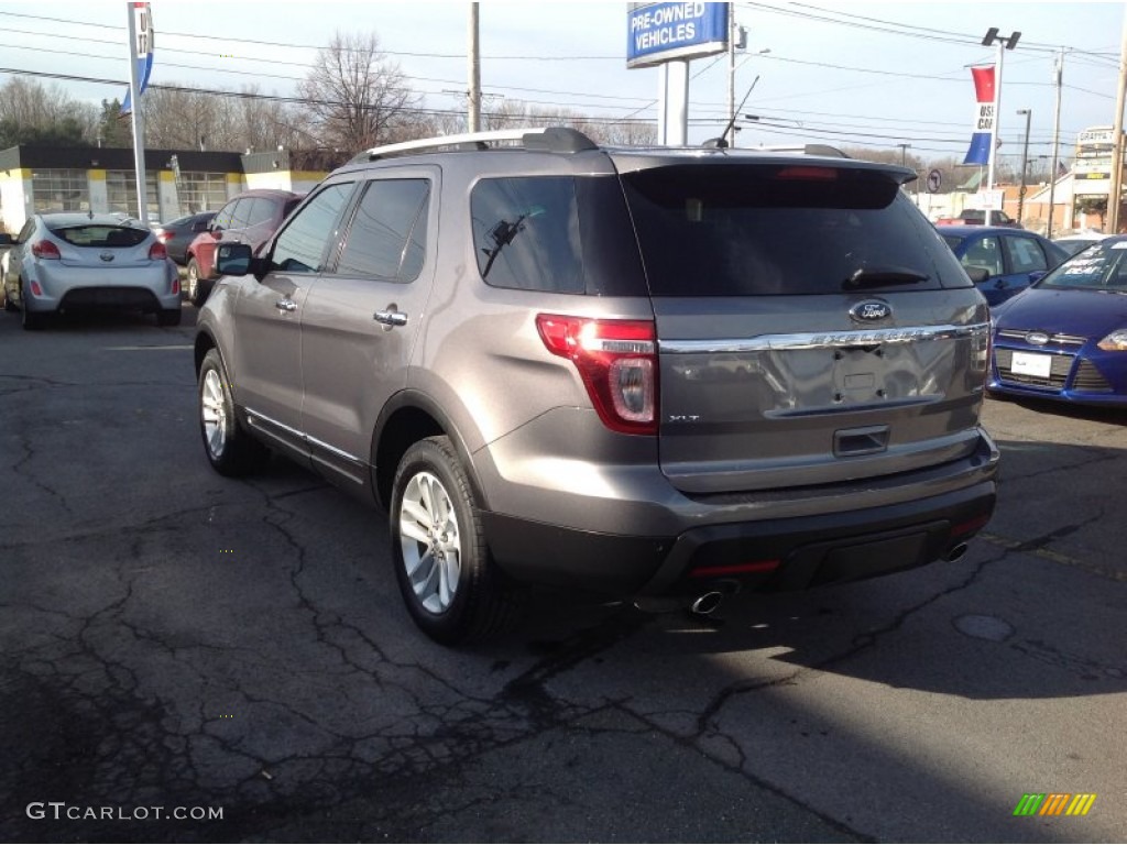 2012 Explorer XLT 4WD - Sterling Gray Metallic / Medium Light Stone photo #5