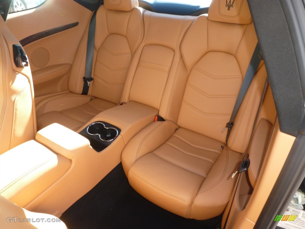 2014 Maserati GranTurismo Sport Coupe Rear Seat Photo #89672763