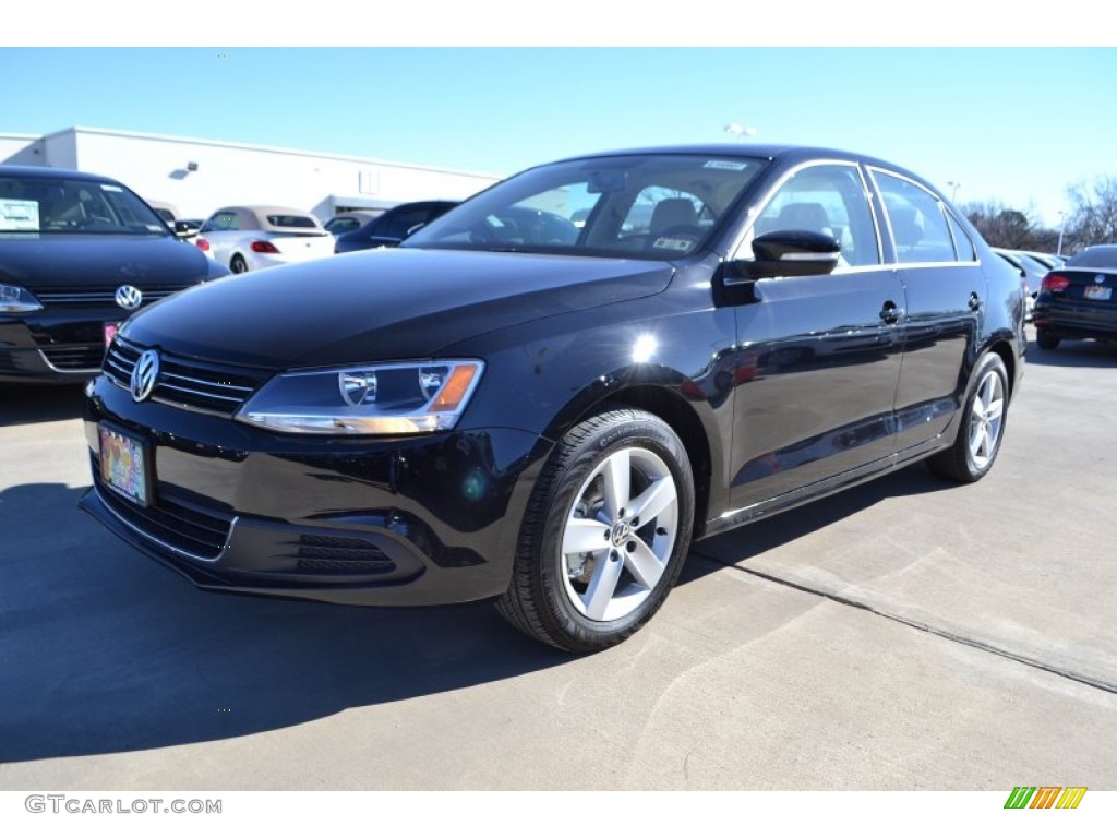 2014 Black Volkswagen Jetta TDI Sedan 89674135 Car