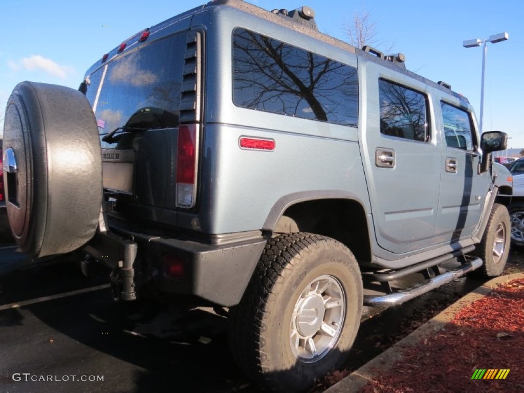 2006 H2 SUV - Slate Blue Metallic / Ebony photo #3