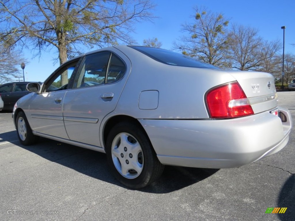 2000 Altima GXE - Platinum Metallic / Dusk Gray photo #2