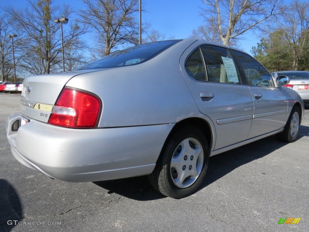 2000 Altima GXE - Platinum Metallic / Dusk Gray photo #3