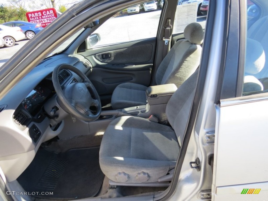 2000 Altima GXE - Platinum Metallic / Dusk Gray photo #6