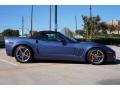 2012 Supersonic Blue Metallic Chevrolet Corvette Grand Sport Convertible  photo #3
