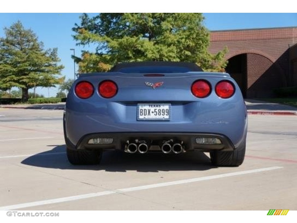 2012 Corvette Grand Sport Convertible - Supersonic Blue Metallic / Cashmere/Ebony photo #4