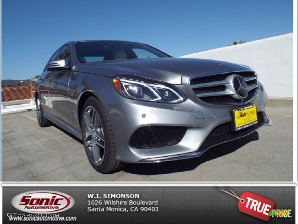Paladium Silver Metallic Mercedes-Benz E