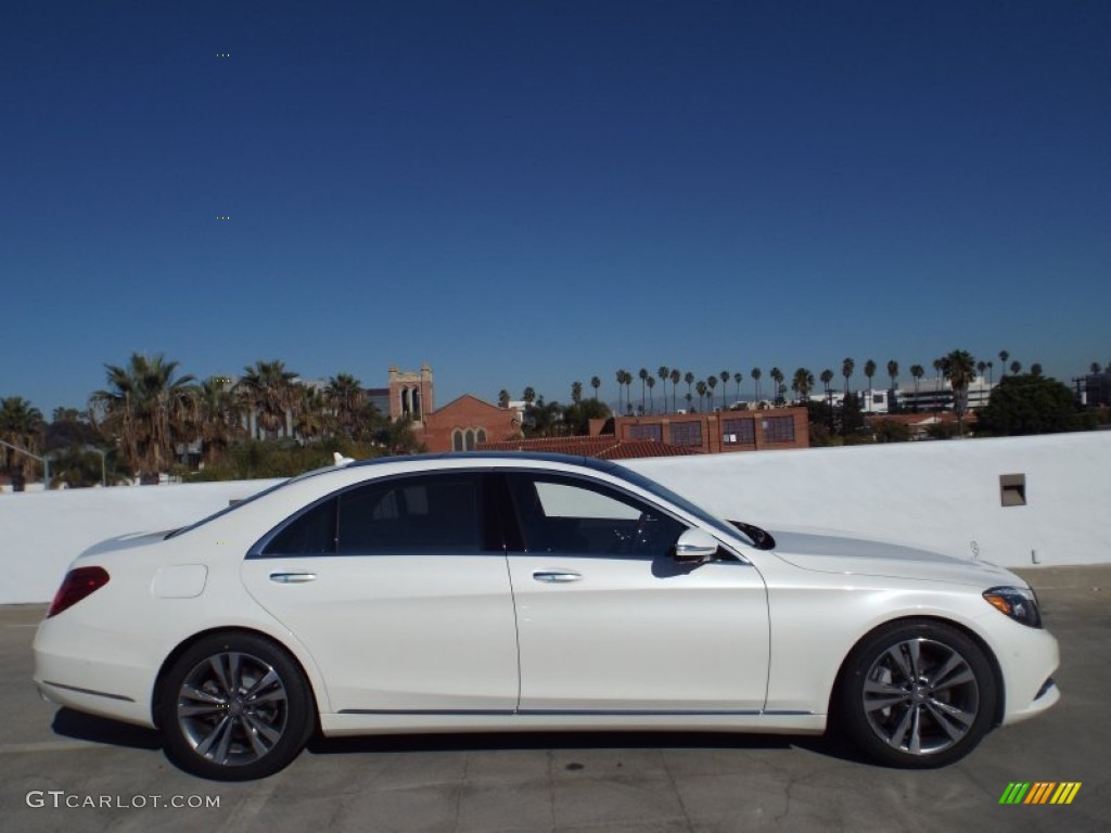 Diamond White Metallic 2014 Mercedes-Benz S 550 Sedan Exterior Photo #89675613