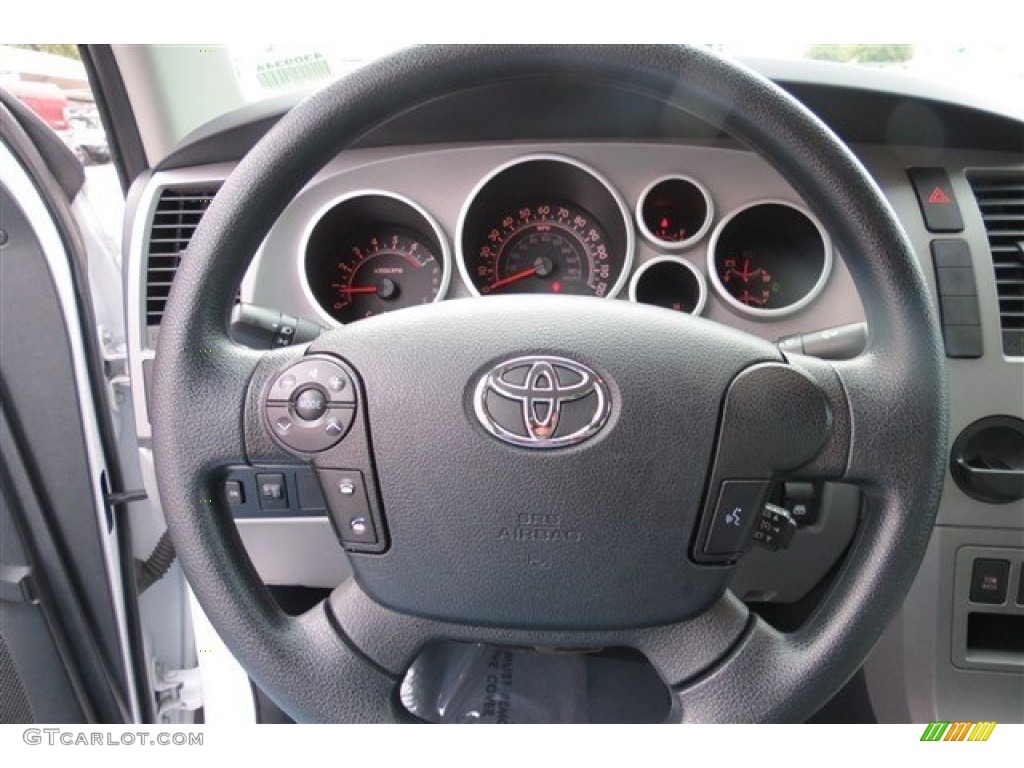 2013 Tundra CrewMax - Super White / Graphite photo #17