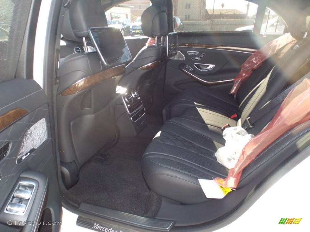 2014 Mercedes-Benz S 550 Sedan Rear Seat Photo #89675733