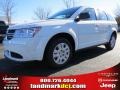 2014 White Dodge Journey Amercian Value Package  photo #1