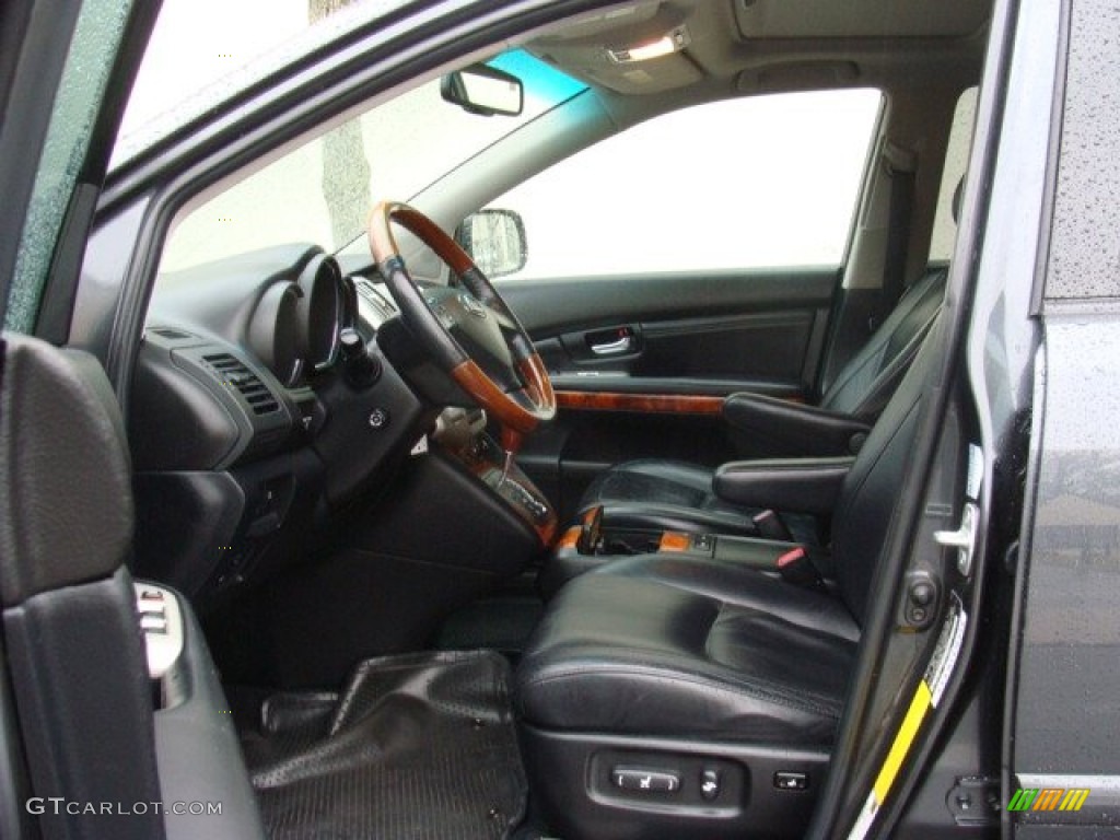 2009 RX 350 AWD - Smokey Granite / Black photo #9