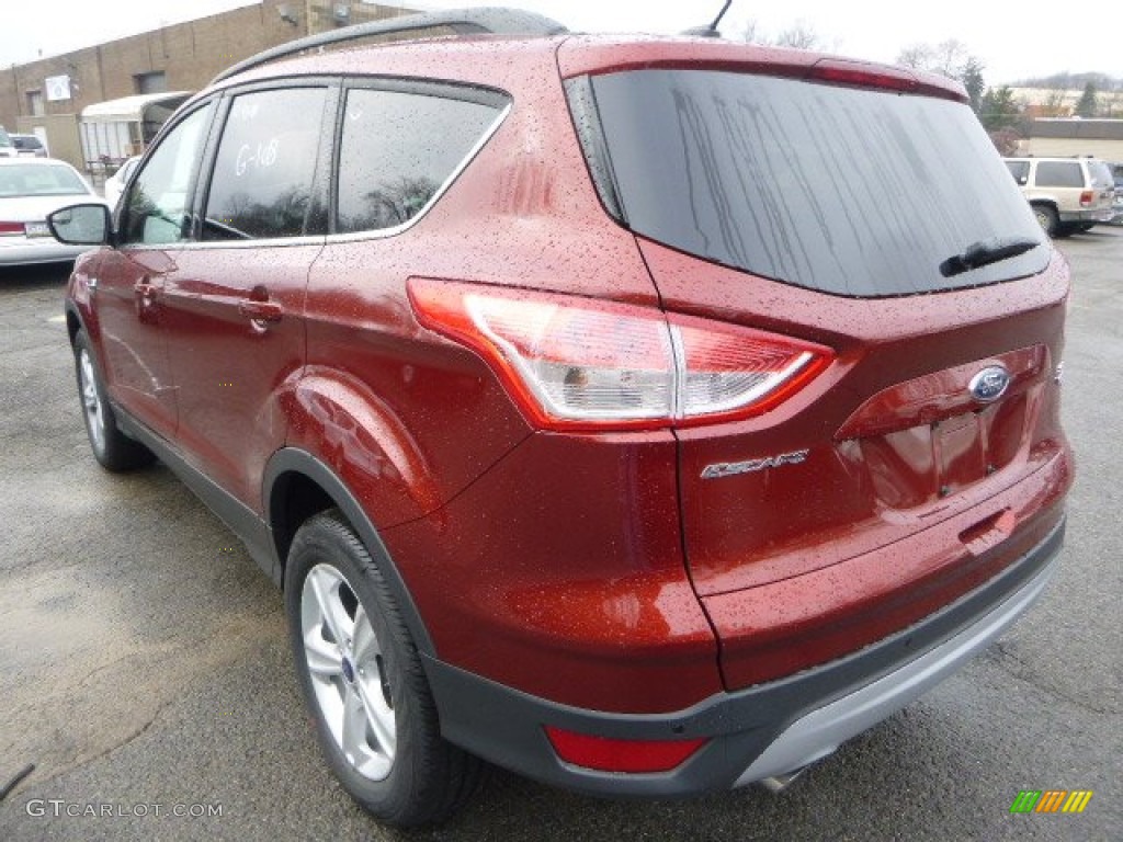 2014 Escape SE 1.6L EcoBoost 4WD - Sunset / Charcoal Black photo #4