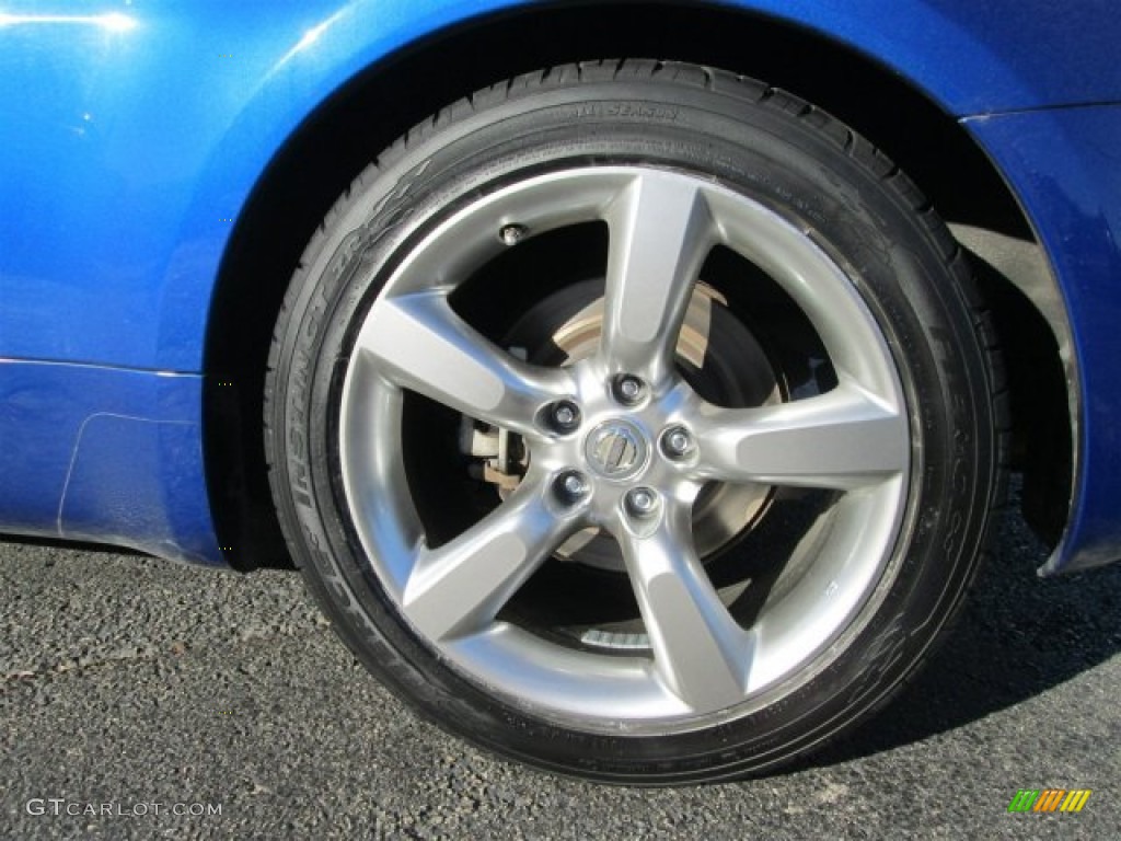 2006 350Z Enthusiast Coupe - Daytona Blue Metallic / Charcoal Leather photo #4