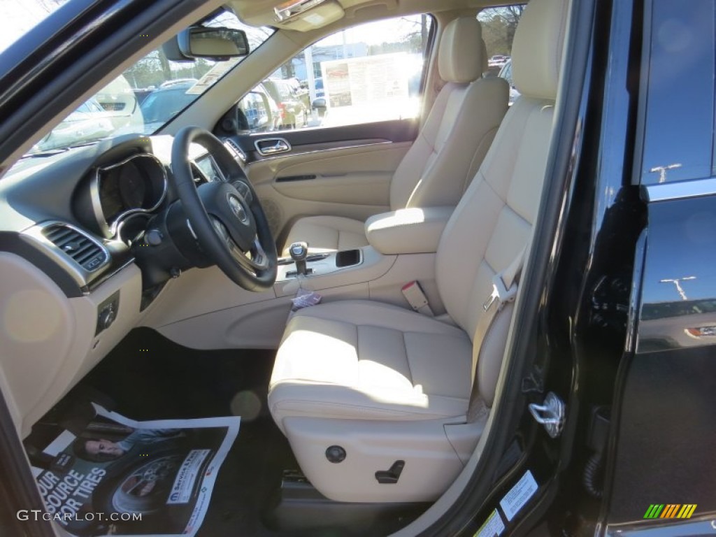 2014 Grand Cherokee Limited - Brilliant Black Crystal Pearl / New Zealand Black/Light Frost photo #6