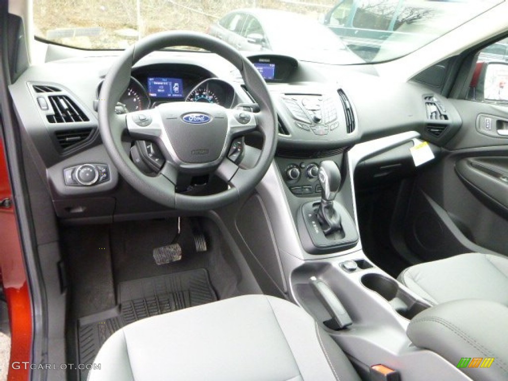 2014 Escape SE 1.6L EcoBoost 4WD - Sunset / Charcoal Black photo #10