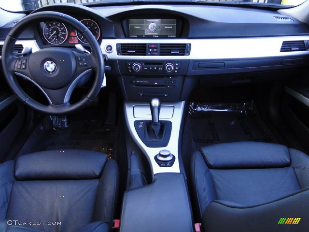 2007 3 Series 335i Sedan - Black Sapphire Metallic / Black photo #12