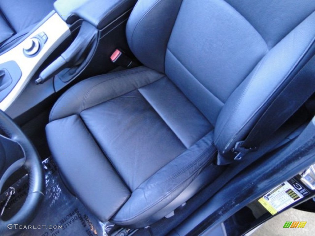 2007 3 Series 335i Sedan - Black Sapphire Metallic / Black photo #21