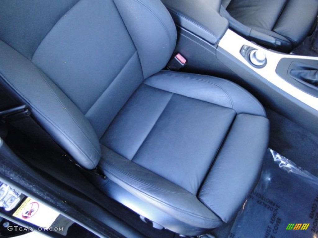 2007 3 Series 335i Sedan - Black Sapphire Metallic / Black photo #22