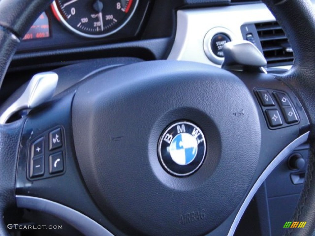 2007 3 Series 335i Sedan - Black Sapphire Metallic / Black photo #36
