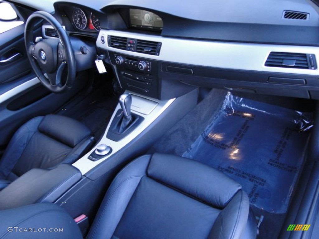 2007 3 Series 335i Sedan - Black Sapphire Metallic / Black photo #38