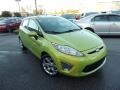 Lime Squeeze Metallic 2011 Ford Fiesta SES Hatchback