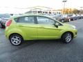 2011 Lime Squeeze Metallic Ford Fiesta SES Hatchback  photo #12