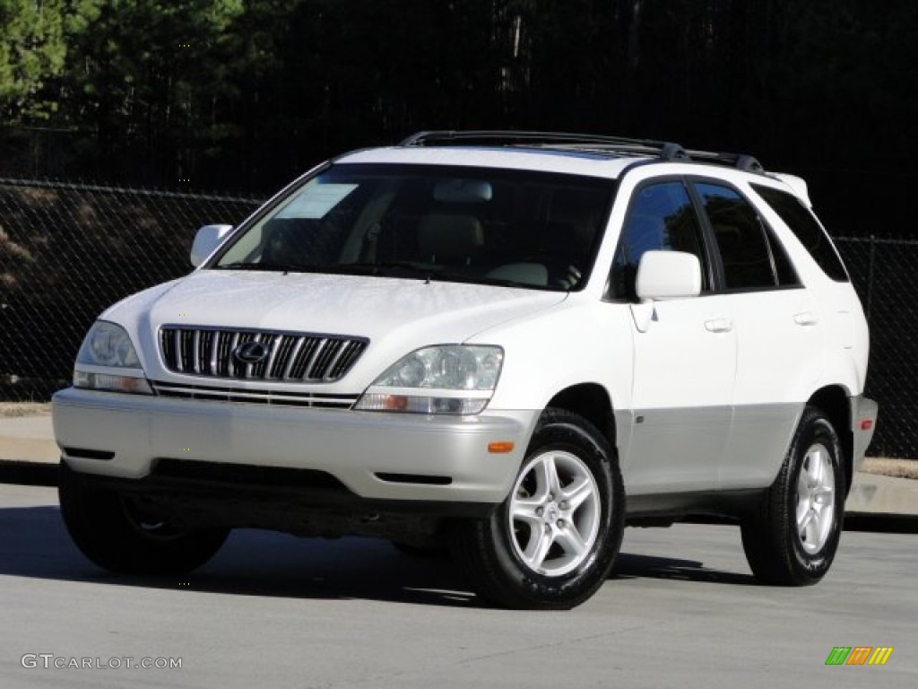 2001 RX 300 - White Gold Crystal / Ivory photo #1