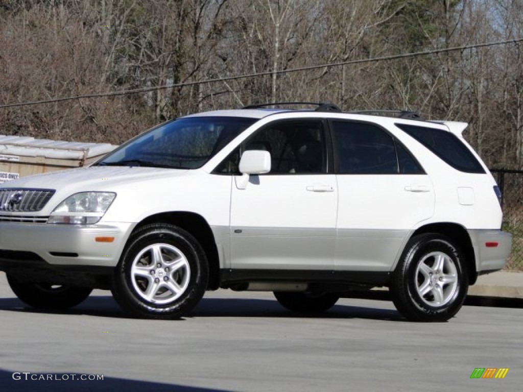 2001 RX 300 - White Gold Crystal / Ivory photo #3