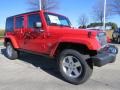 Flame Red - Wrangler Unlimited Sport 4x4 Photo No. 4
