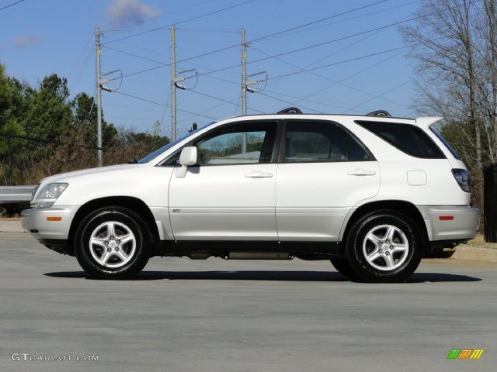 White Gold Crystal 2001 Lexus RX 300 Exterior Photo #89681604