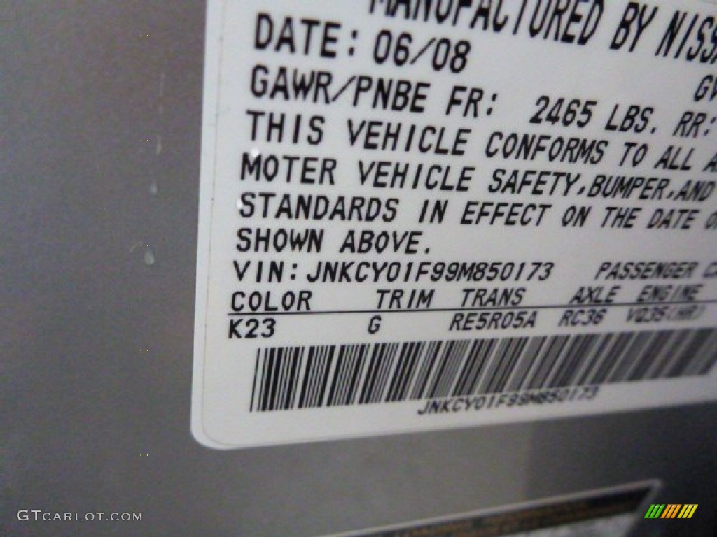 2009 M 35x AWD Sedan - Liquid Platinum / Graphite Black photo #25