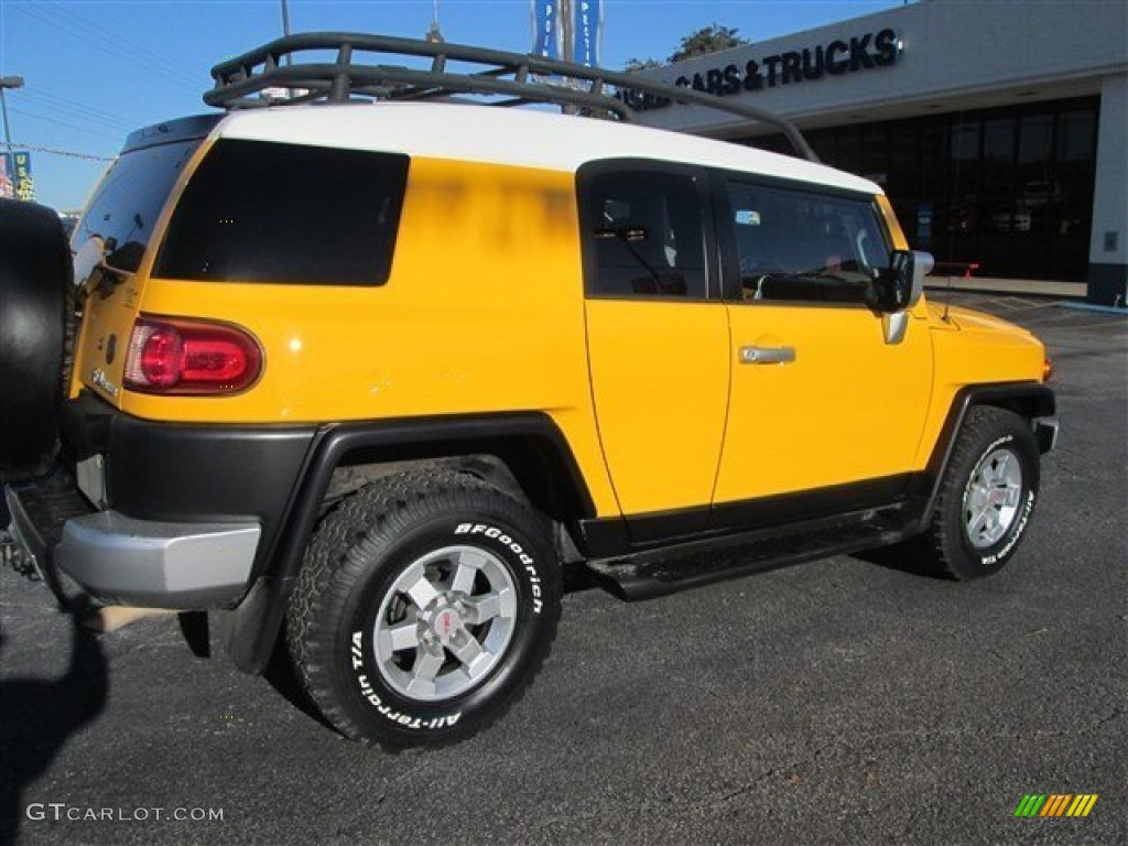 2007 FJ Cruiser  - Sun Fusion / Dark Charcoal photo #3