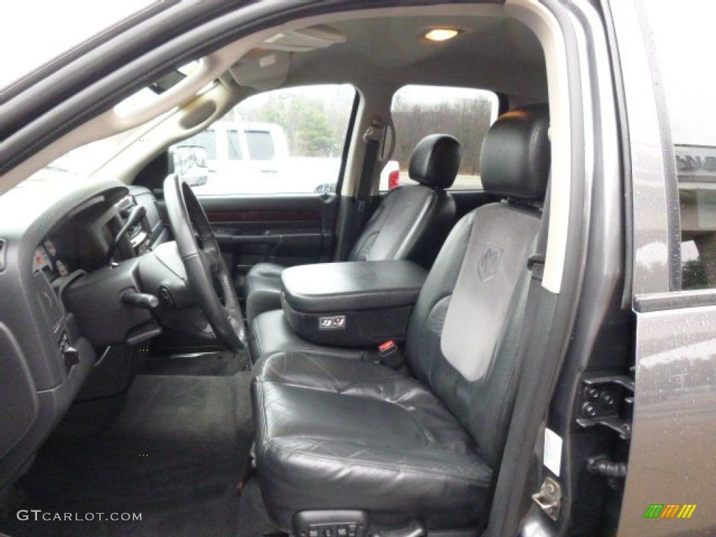 Dark Slate Gray Interior 2003 Dodge Ram 1500 Laramie Quad