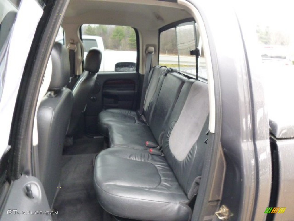 Dark Slate Gray Interior 2003 Dodge Ram 1500 Laramie Quad