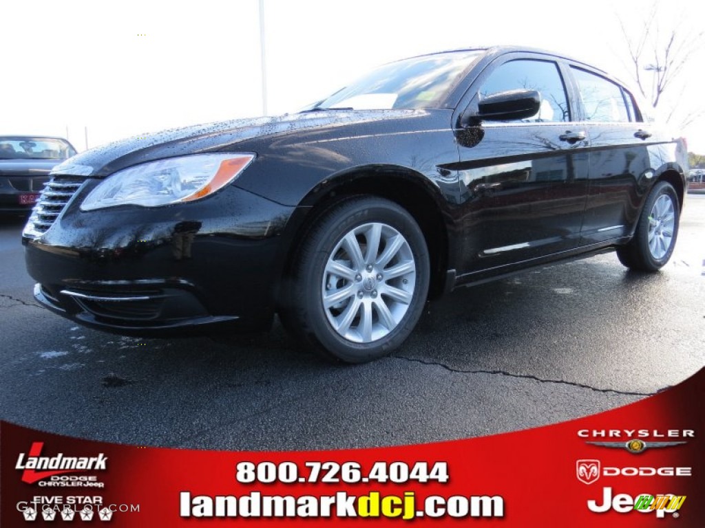2014 200 Touring Sedan - Black Clear Coat / Black photo #1