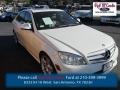Arctic White 2009 Mercedes-Benz C 350 Sport