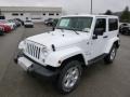 Bright White - Wrangler Sahara 4x4 Photo No. 2