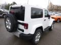 2014 Bright White Jeep Wrangler Sahara 4x4  photo #6