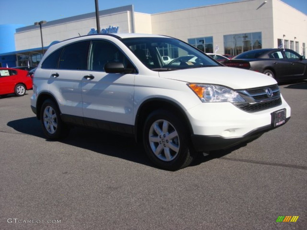 2011 CR-V SE - Taffeta White / Gray photo #8