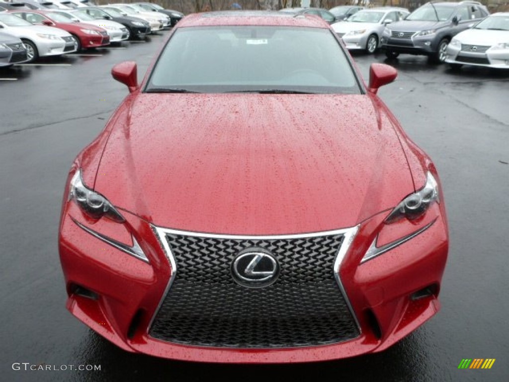 Matador Red Mica 2014 Lexus IS 350 F Sport AWD Exterior Photo #89686227