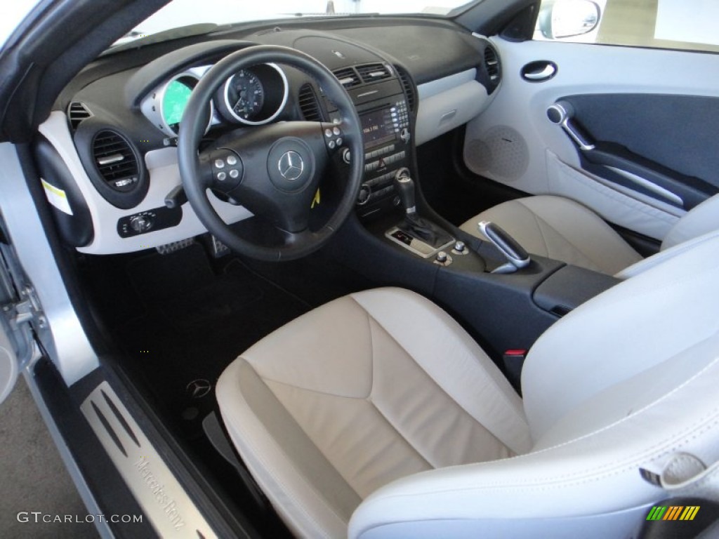 Beige Interior 2006 Mercedes-Benz SLK 280 Roadster Photo #89686314