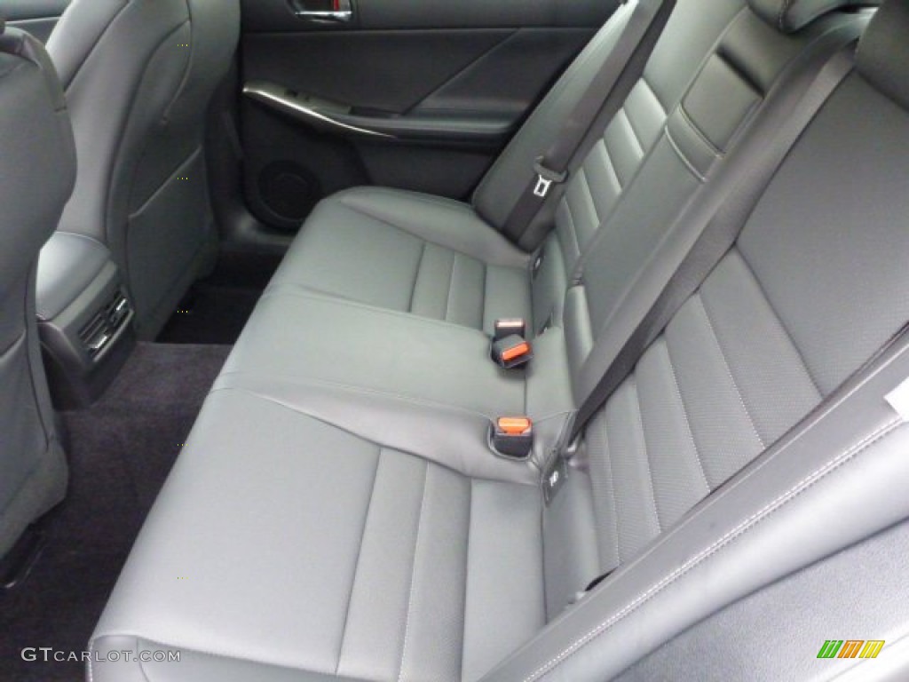 2014 Lexus IS 350 F Sport AWD Rear Seat Photo #89686318