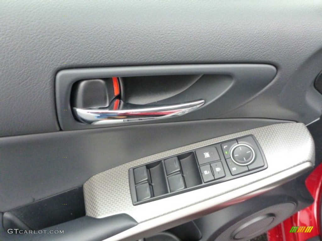 2014 IS 350 F Sport AWD - Matador Red Mica / Black photo #13