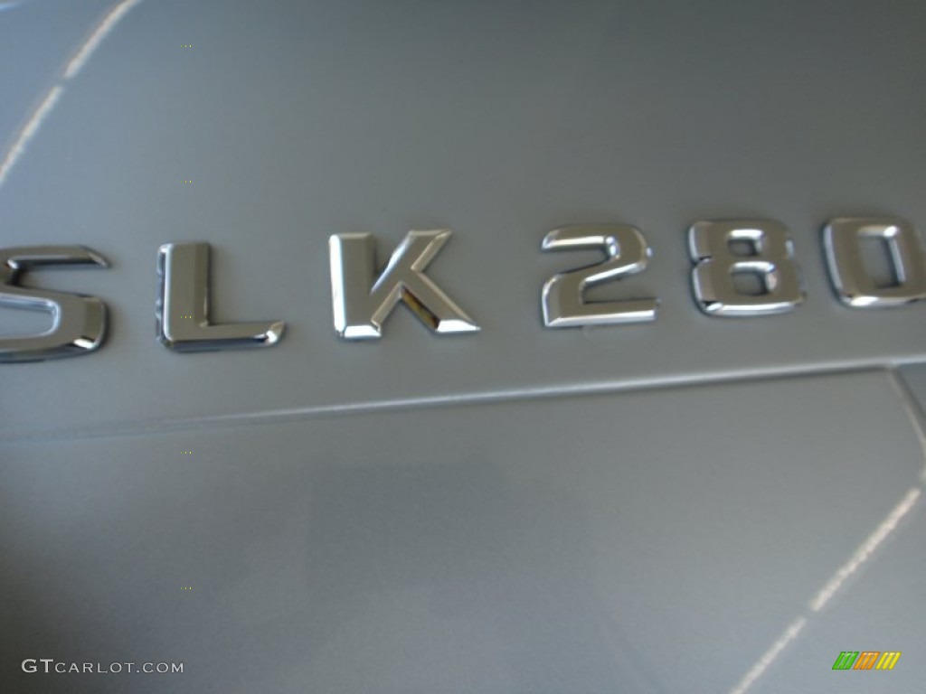 2006 SLK 280 Roadster - Diamond Silver Metallic / Beige photo #23